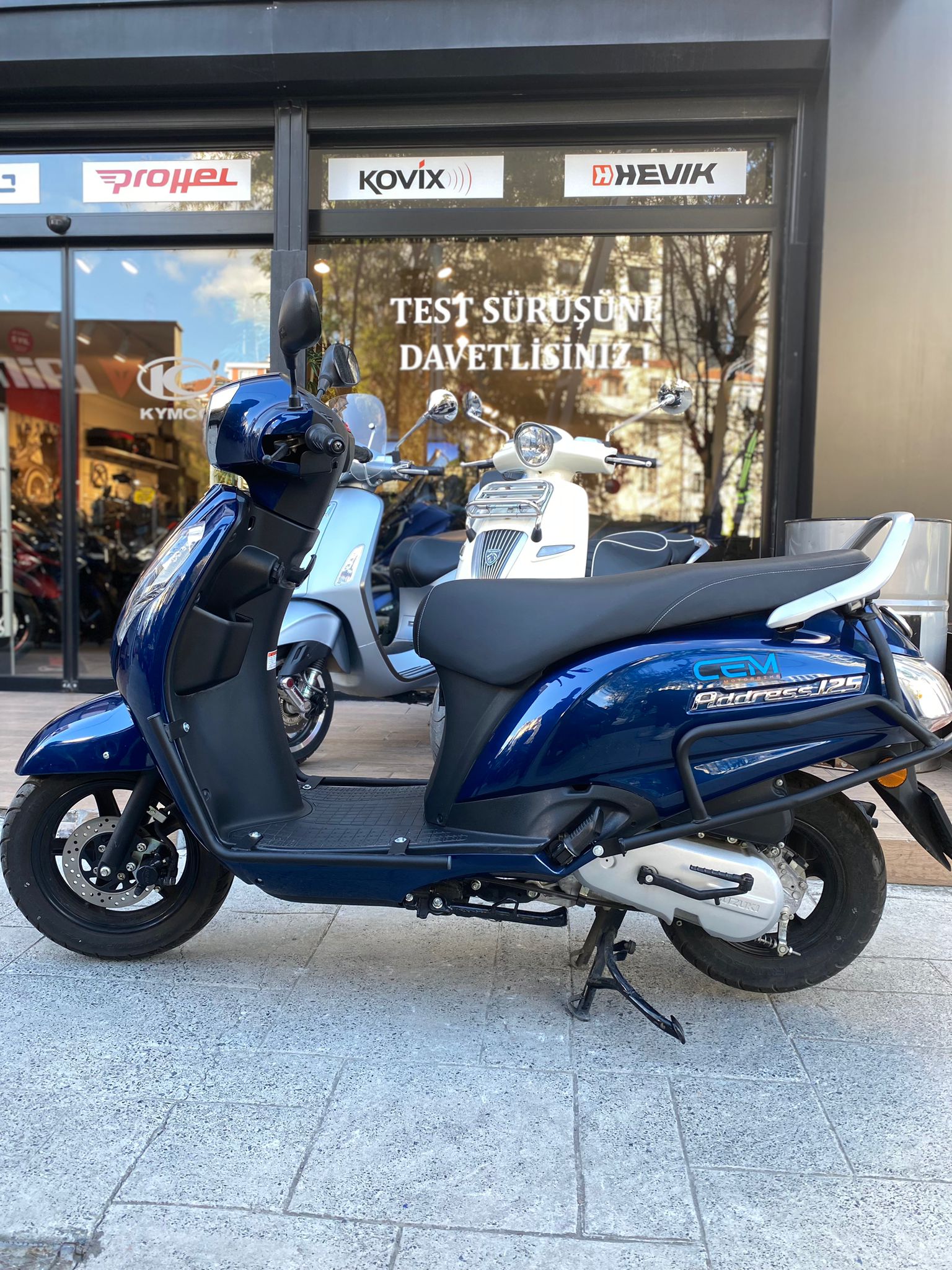 SUZUKİ ADRESS 125 UYUMLU KOMPLE KORUMA DEMİRİ